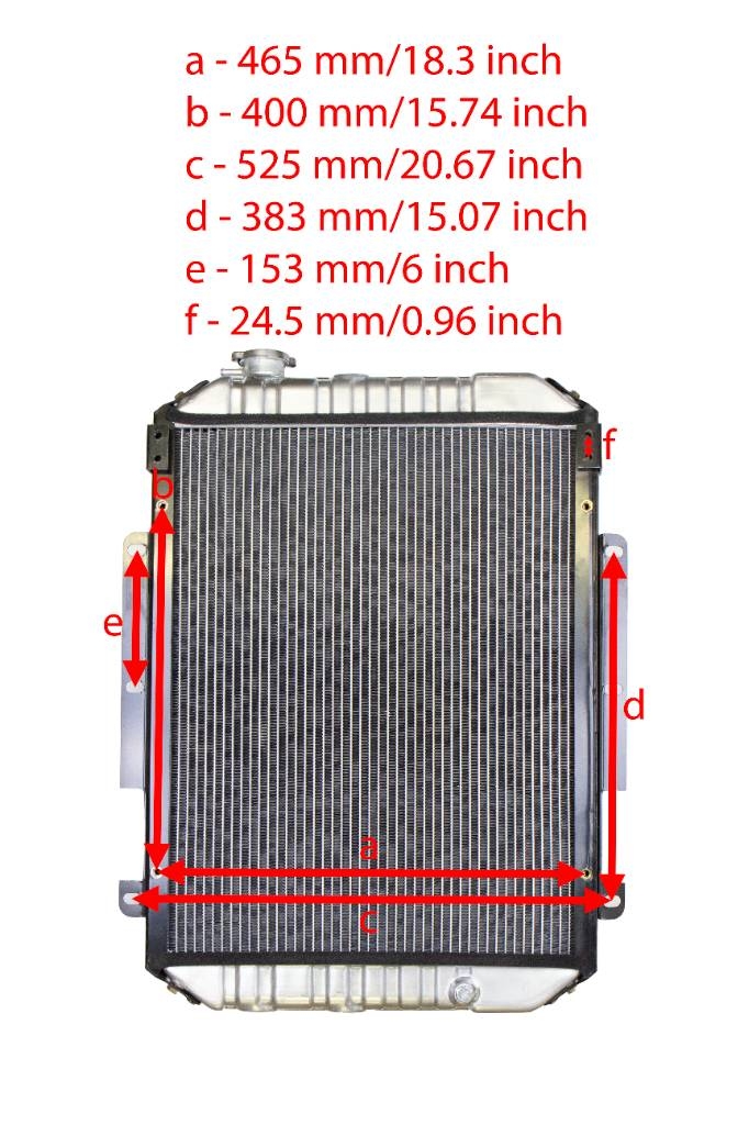 Hyundai Water Radiator R55 R55W 11M8-43110 Radiatoriai