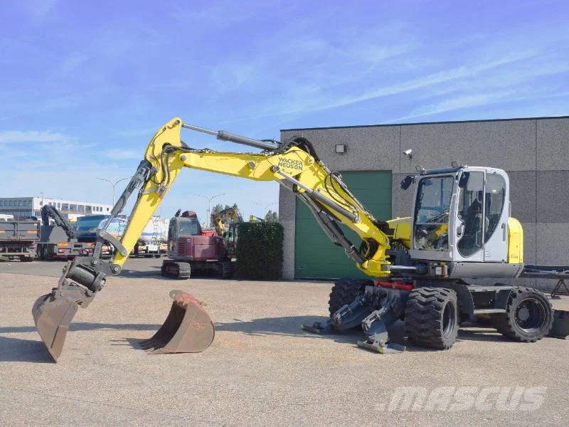 Wacker Neuson EW100 wheel-excavator Model E06-06 Midikaivukoneet 7t - 12t