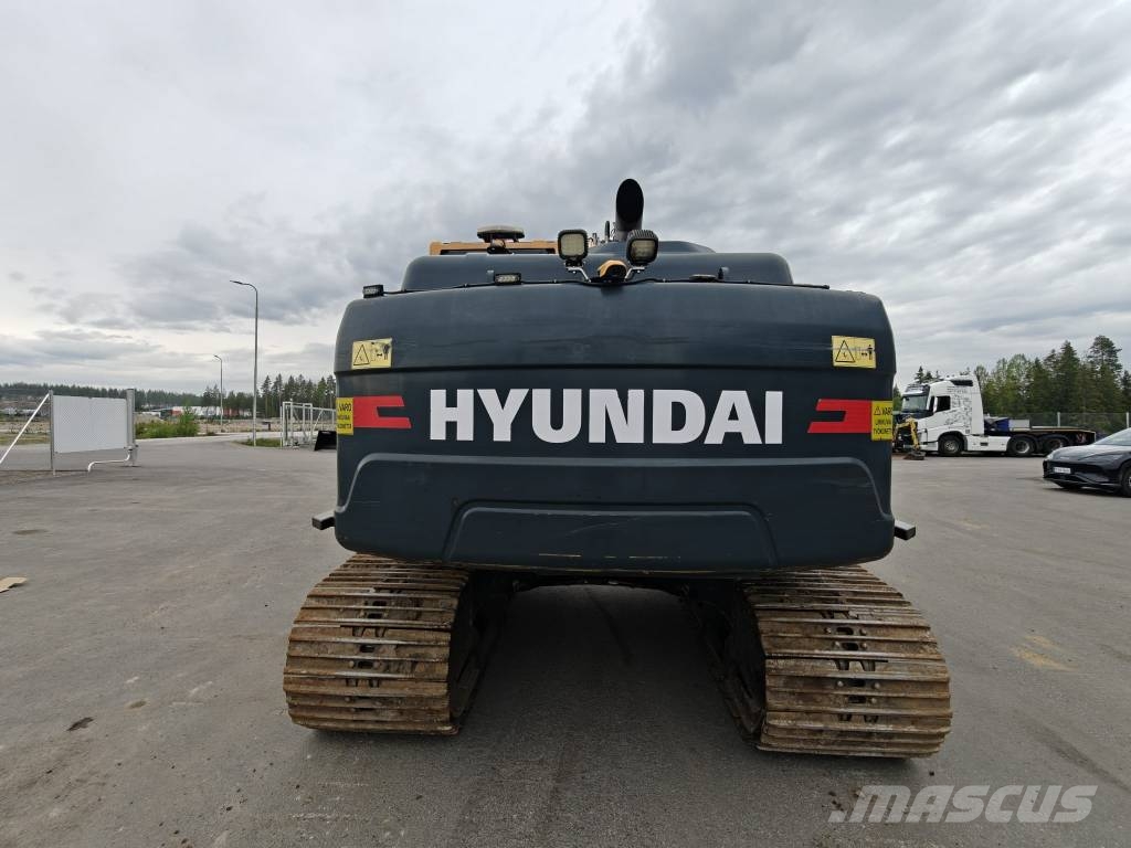 Hyundai HX180L Bageri guseničari