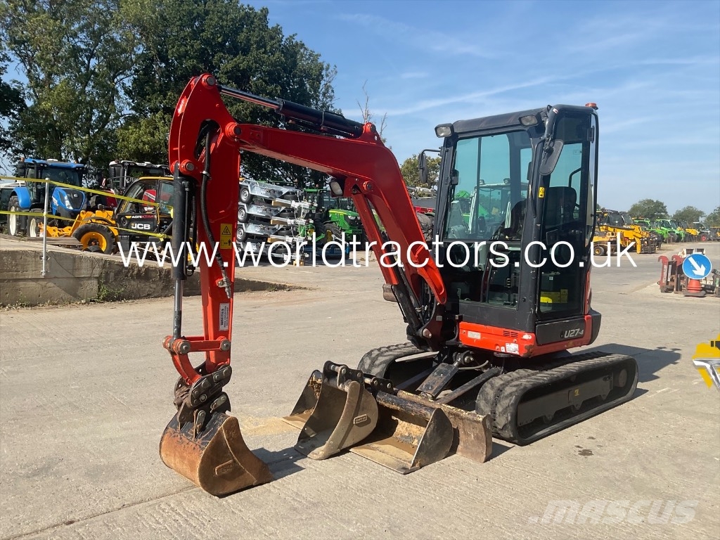 Kubota U 27-4 Minigraafmachines < 7t