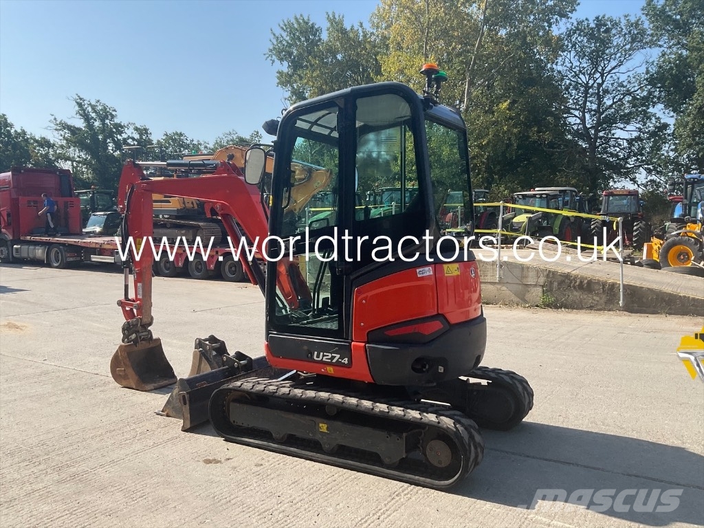 Kubota U 27-4 Minigraafmachines < 7t
