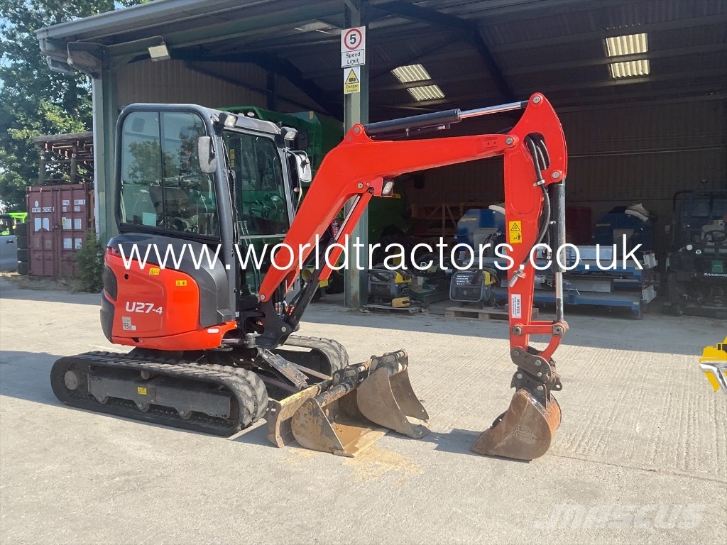 Kubota U 27-4 Minigraafmachines < 7t