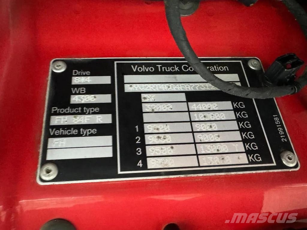 Volvo FH 500 8X4 - EURO 6 + HIAB 622 EP-6 HIPRO + REMOTE Tractor Units