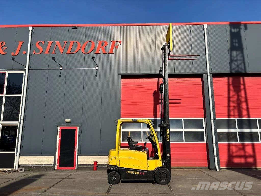Hyster J2.5 XN 2500kg E- heftruck triplo Electric forklifts