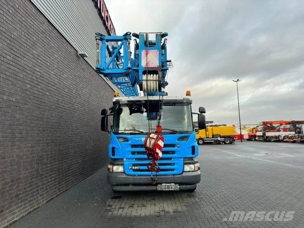 Scania P420 8X4 + FAUN HK 40 + JIB KRAAN/KRAN/CRANE/GRUA Camiones grúa