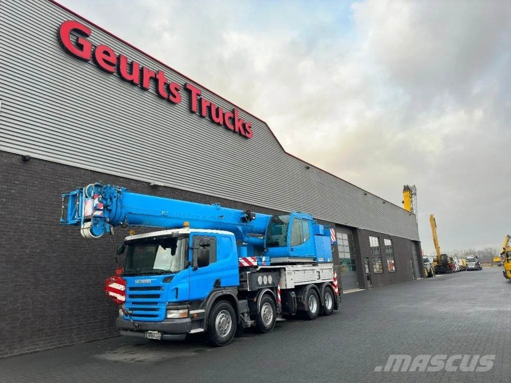 Scania P420 8X4 + FAUN HK 40 + JIB KRAAN/KRAN/CRANE/GRUA Camiones grúa