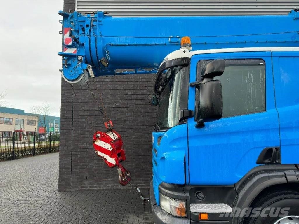 Scania P420 8X4 + FAUN HK 40 + JIB KRAAN/KRAN/CRANE/GRUA Camiones grúa