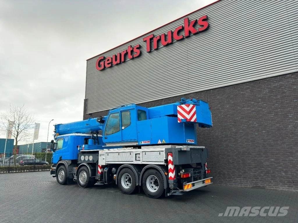 Scania P420 8X4 + FAUN HK 40 + JIB KRAAN/KRAN/CRANE/GRUA Camiones grúa