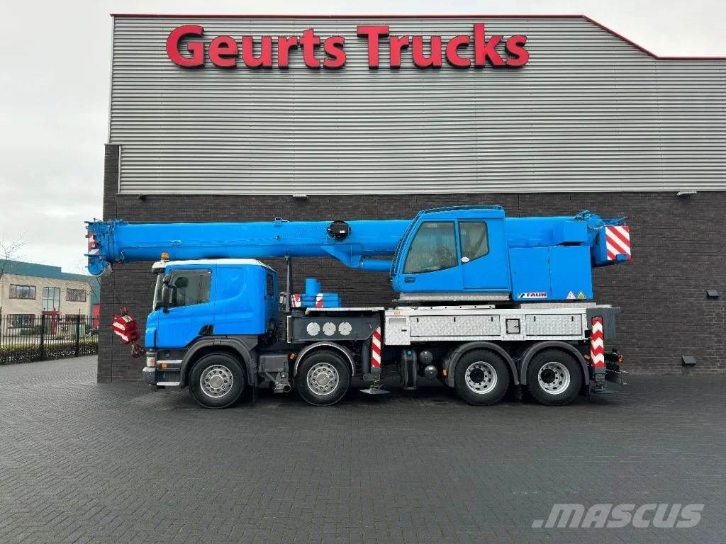 Scania P420 8X4 + FAUN HK 40 + JIB KRAAN/KRAN/CRANE/GRUA Camiones grúa