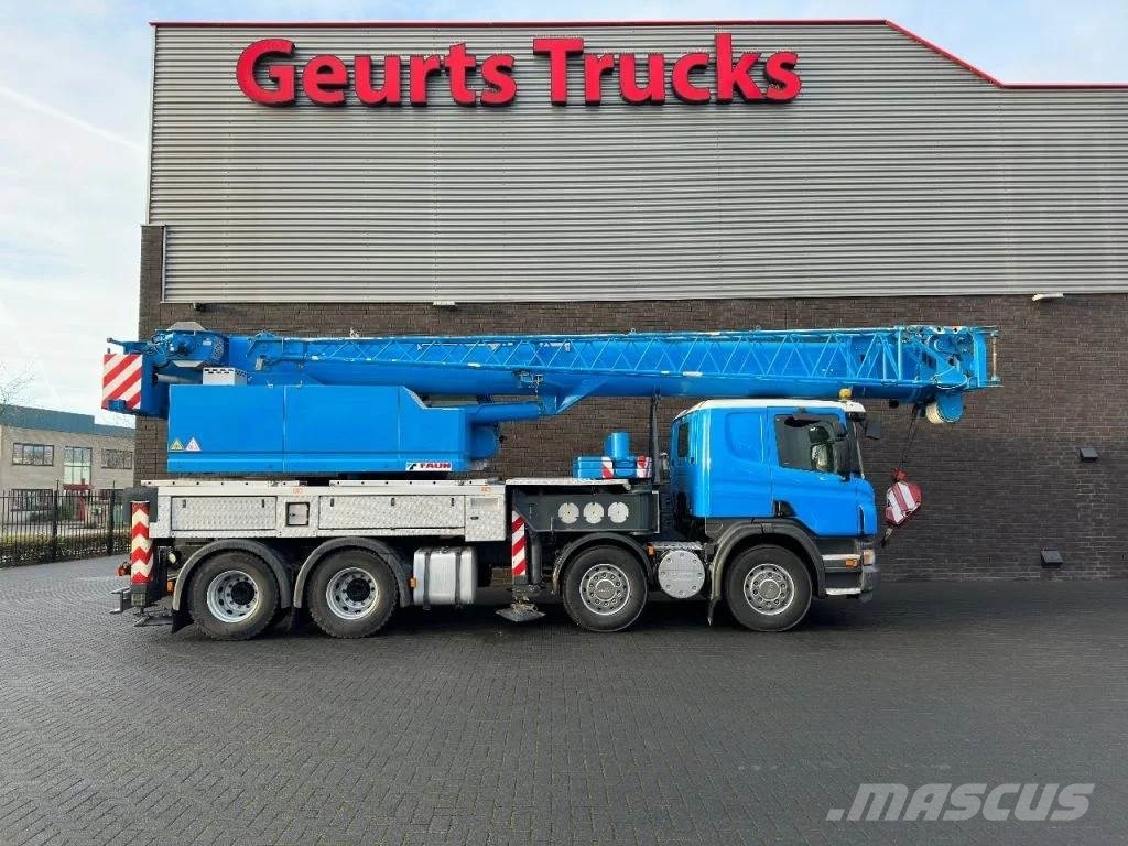 Scania P420 8X4 + FAUN HK 40 + JIB KRAAN/KRAN/CRANE/GRUA Camiones grúa