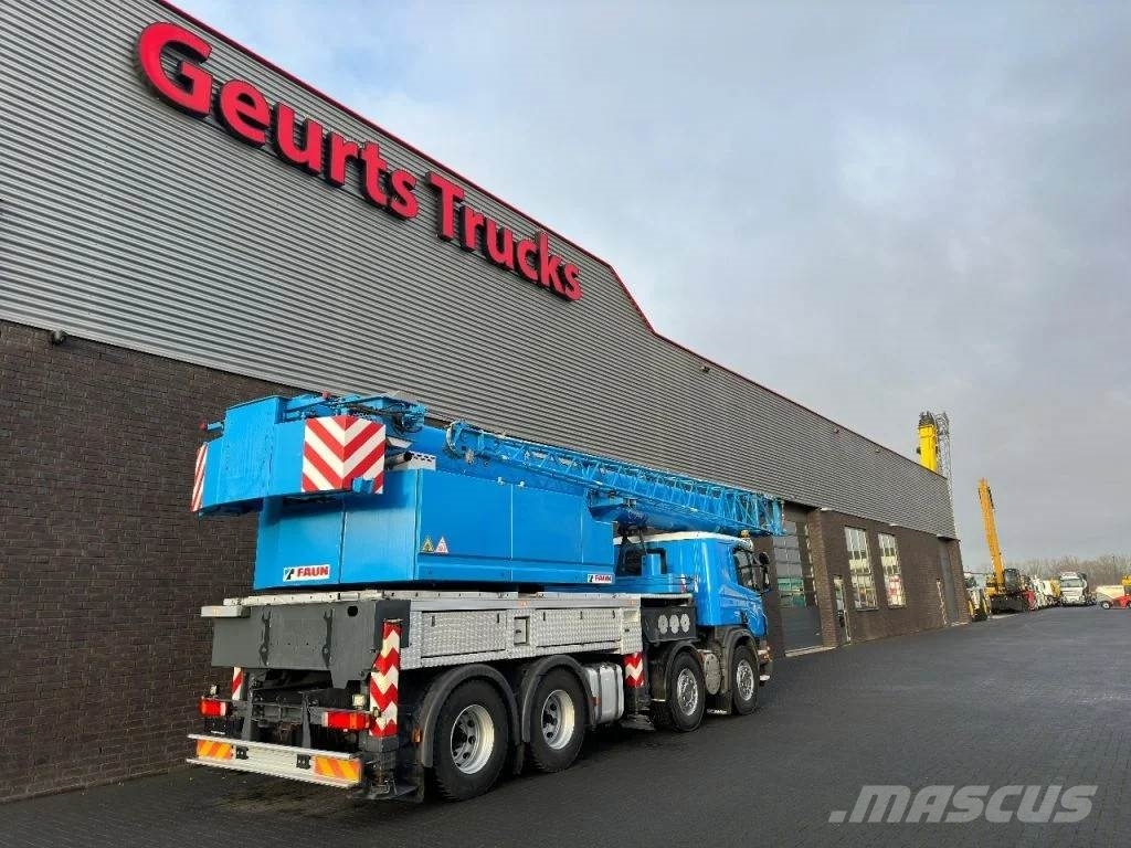 Scania P420 8X4 + FAUN HK 40 + JIB KRAAN/KRAN/CRANE/GRUA Camiones grúa