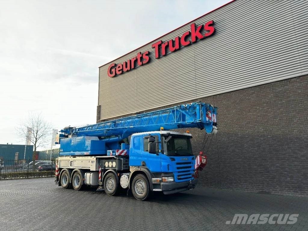 Scania P420 8X4 + FAUN HK 40 + JIB KRAAN/KRAN/CRANE/GRUA Camiones grúa