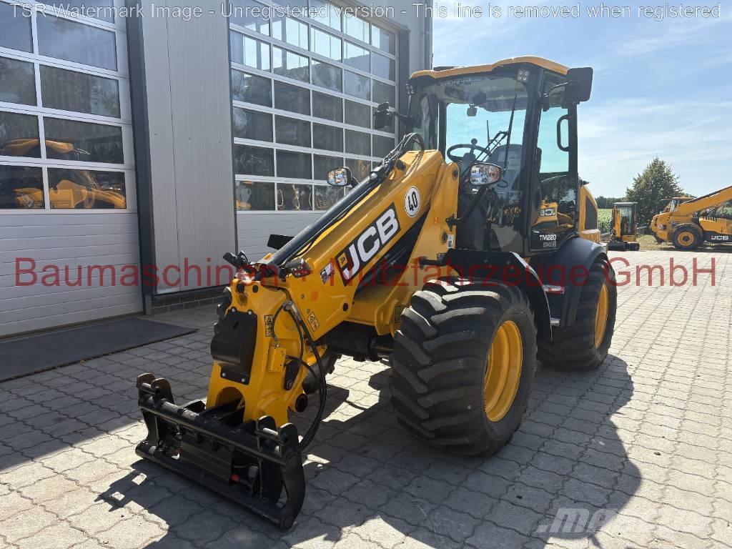 JCB TM220 40km/h NEU テレスコピックホイールローダー