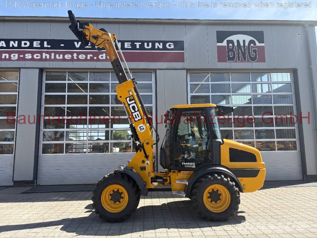 JCB TM220 40km/h NEU テレスコピックホイールローダー