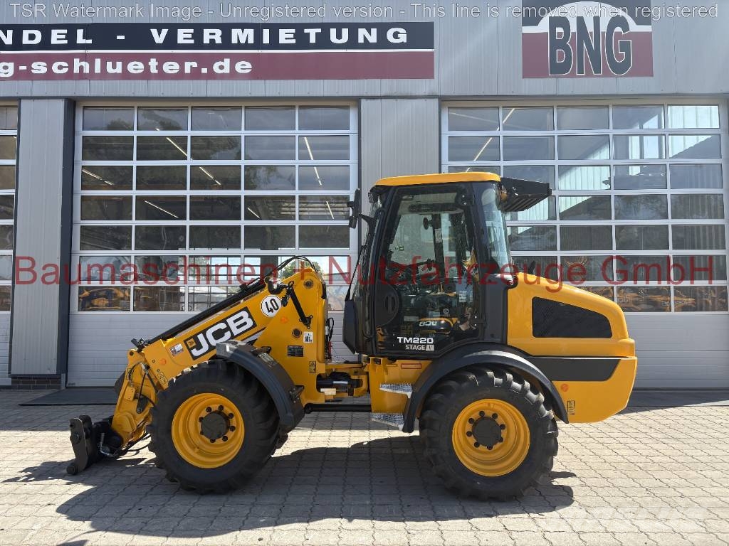 JCB TM220 40km/h NEU テレスコピックホイールローダー