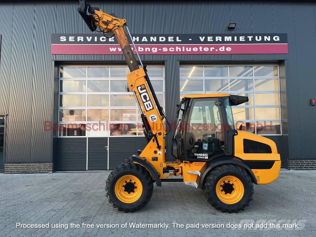 JCB TM220 40km/h NEU 텔레스코픽 휠 로더