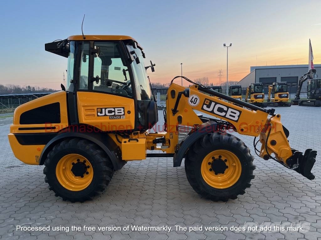 JCB TM220 40km/h NEU 텔레스코픽 휠 로더