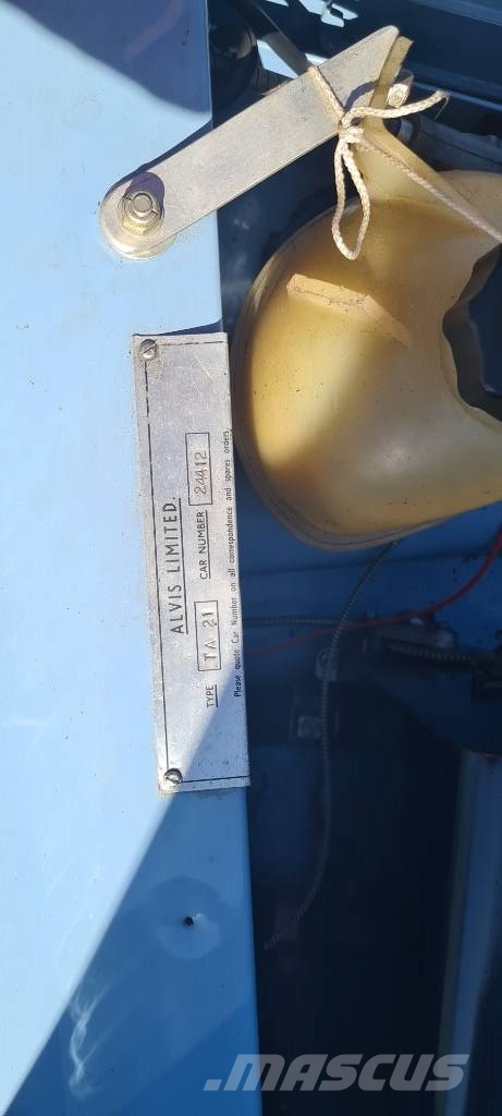 oldtimer Alvis TA 21 DHC lefthanddrive Carros