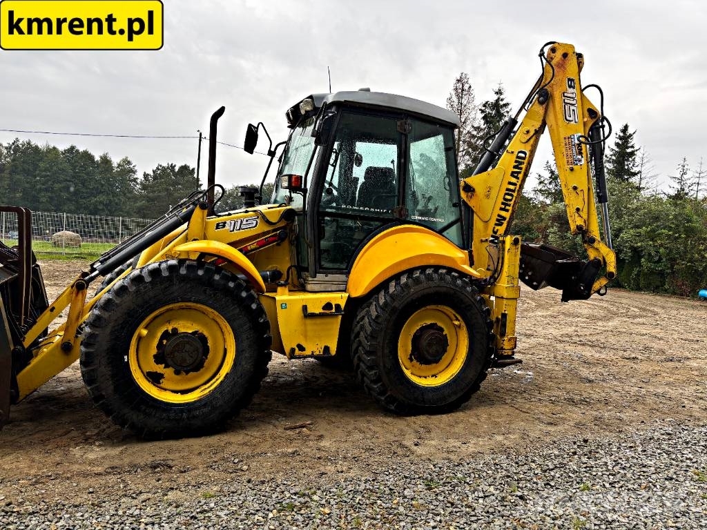 New Holland B 115 Ekskavatori-iekrāvēji