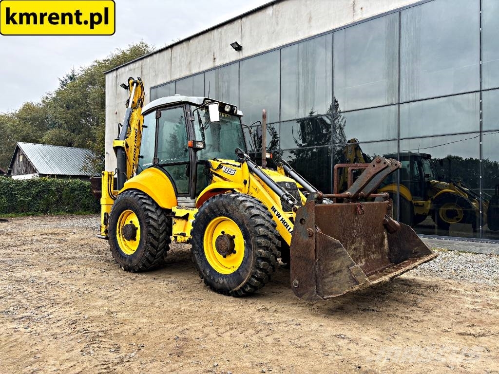 New Holland B 115 Ekskavatori-iekrāvēji