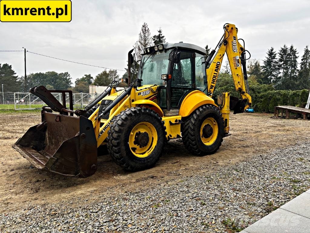 New Holland B 115 Ekskavatori-iekrāvēji