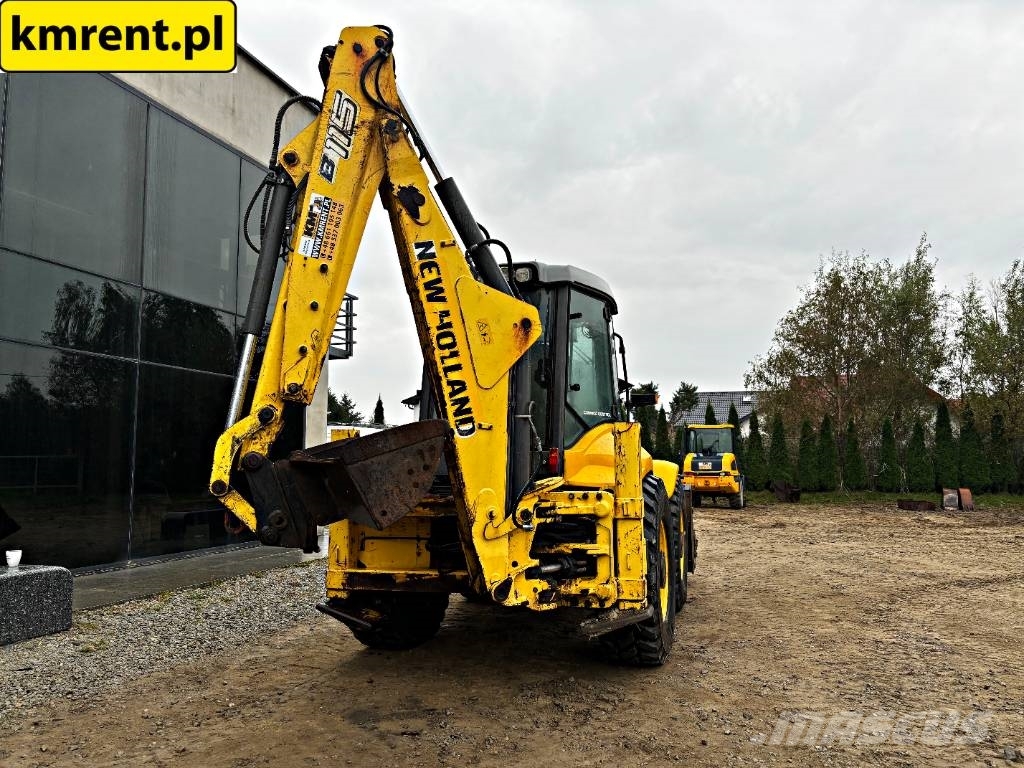 New Holland B 115 Ekskavatori-iekrāvēji