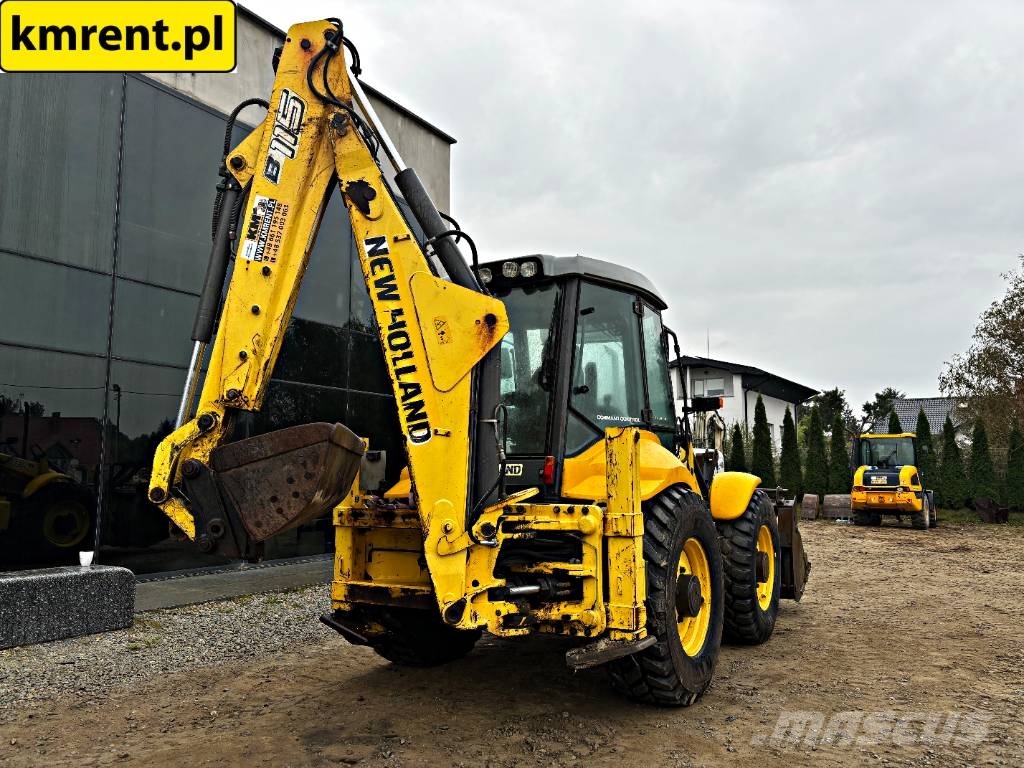New Holland B 115 Ekskavatori-iekrāvēji