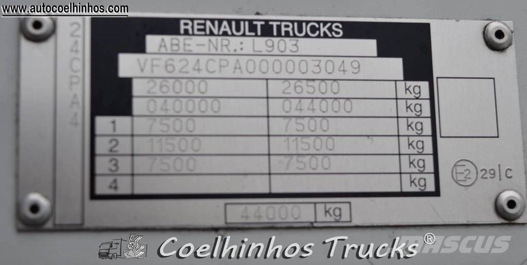 Renault Premium 430DXi EEV Camiones con chasís y cabina
