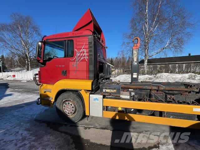 MAN TGS 26.480 Hook lift trucks