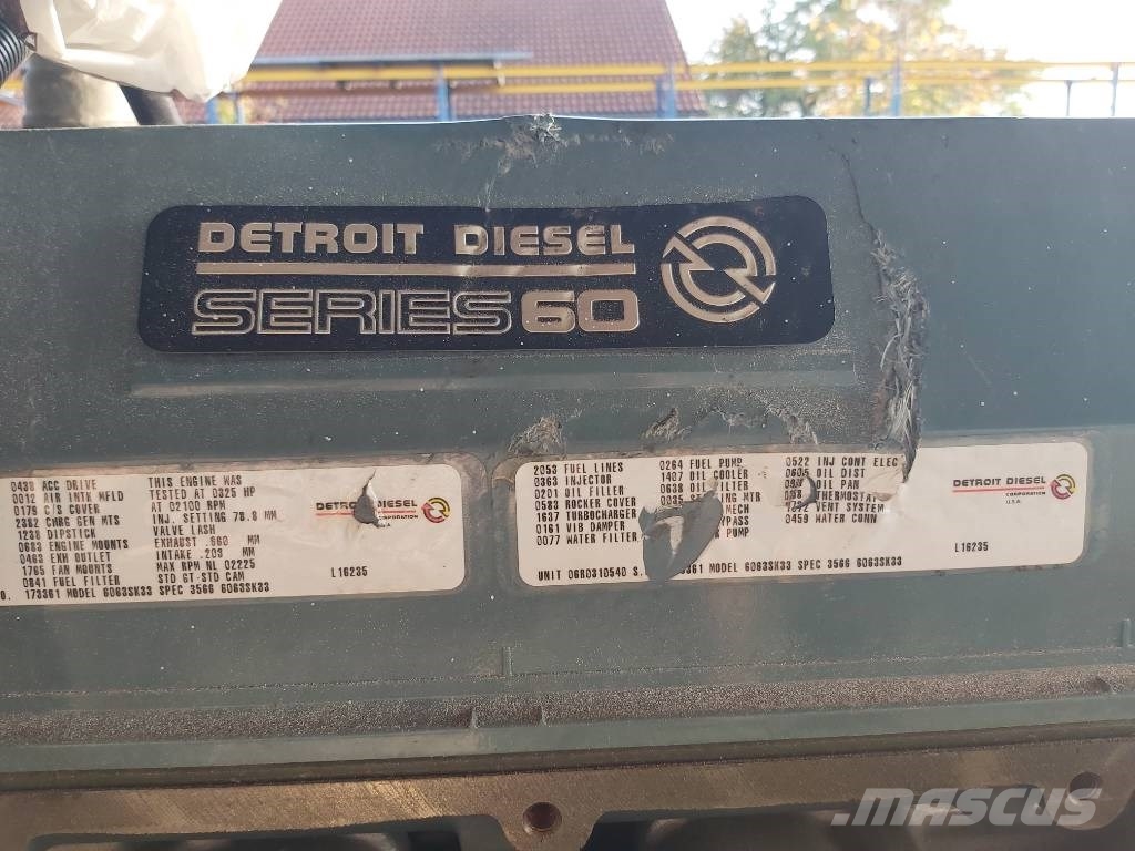 Detroit ,MB  ,MTU Series 60 发动机