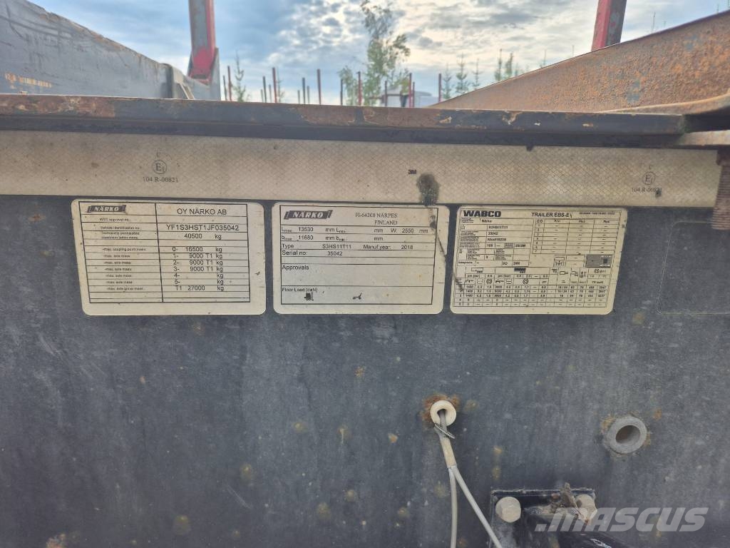 Narco Timberlainer Timmertrailer