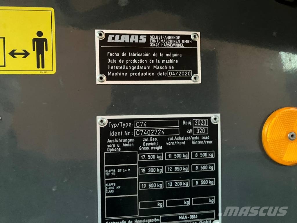 CLAAS Lexion 670 Combine de secerat