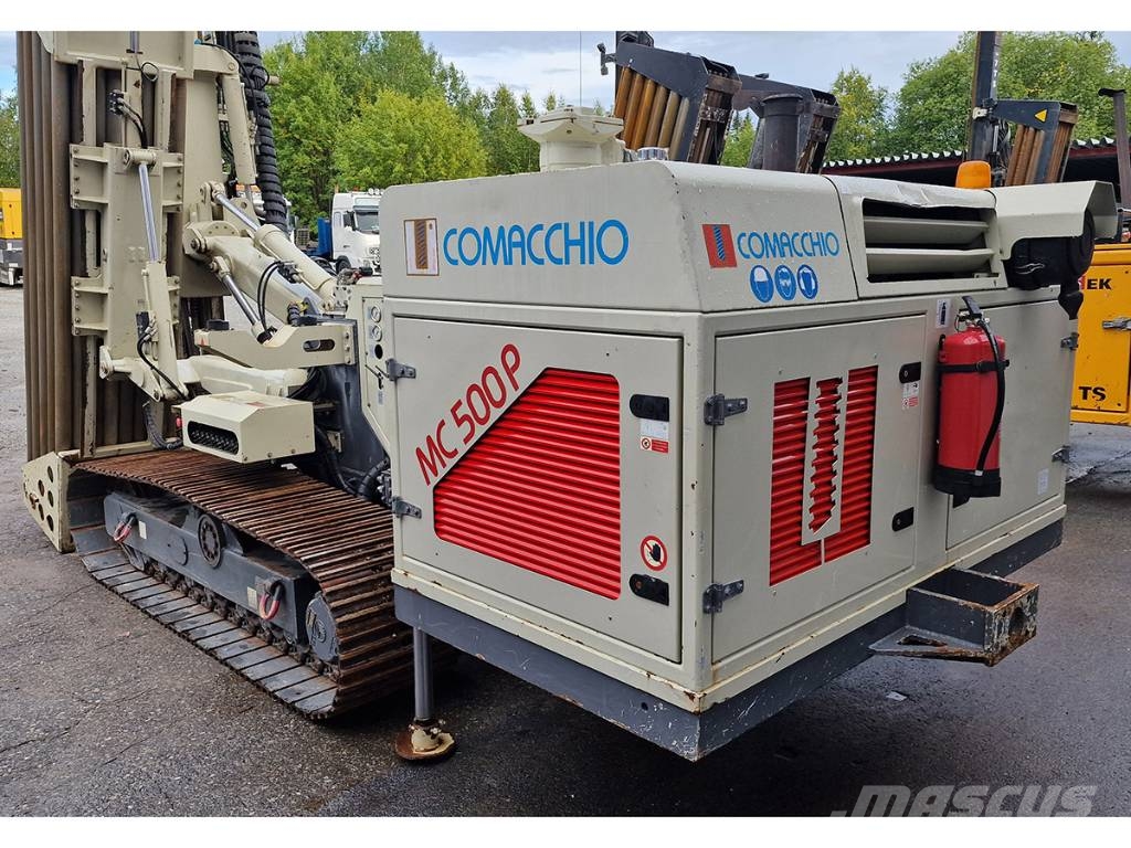 Comacchio MC500P / MC800 för ås- och grusborrning Cits urbšanas aprīkojums