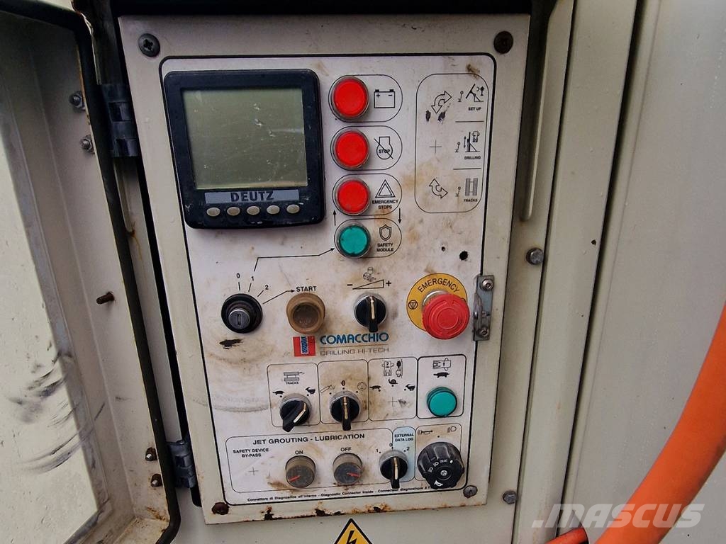 Comacchio MC500P / MC800 för ås- och grusborrning Cits urbšanas aprīkojums