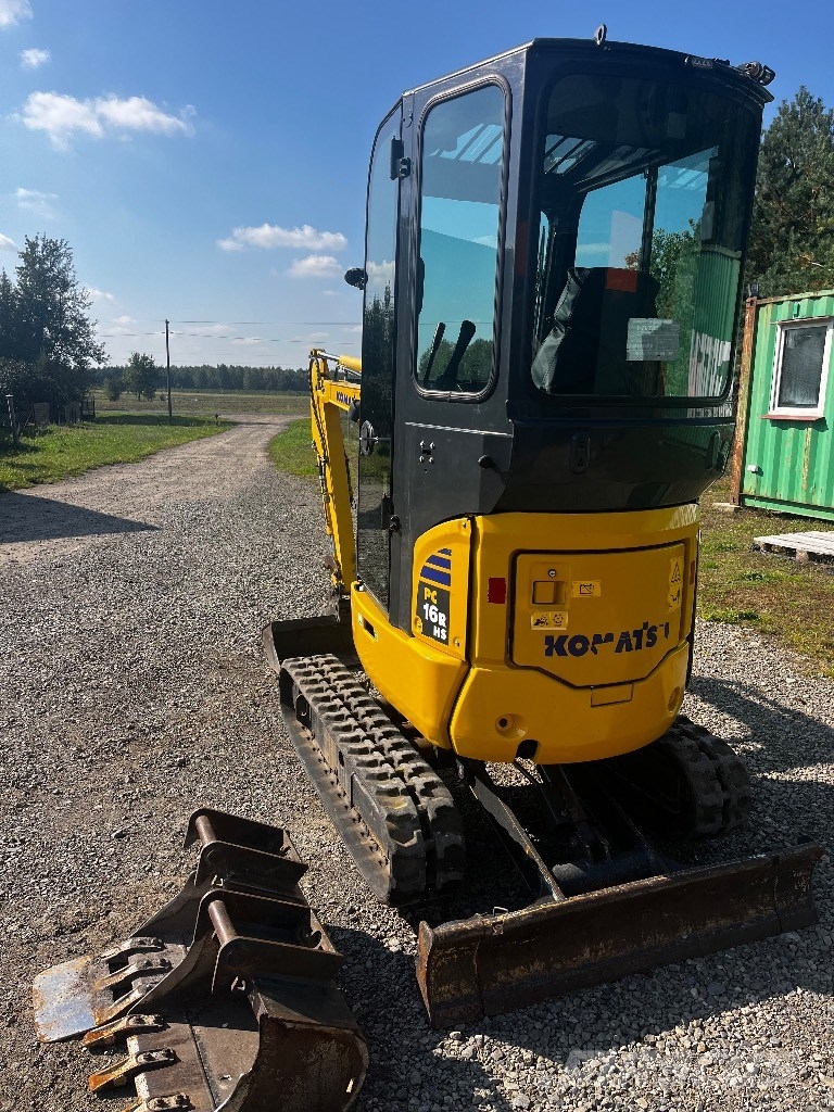 Komatsu PC 16 R-3HS Мини-экскаваторы