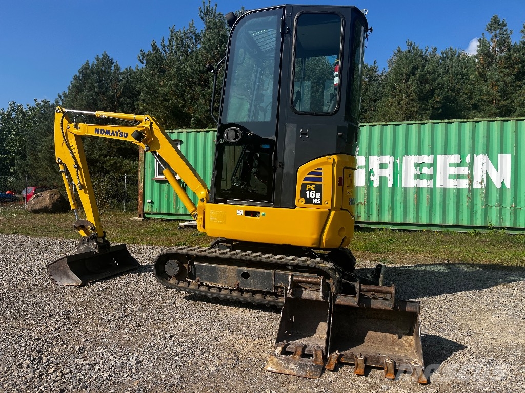 Komatsu PC 16 R-3HS Мини-экскаваторы