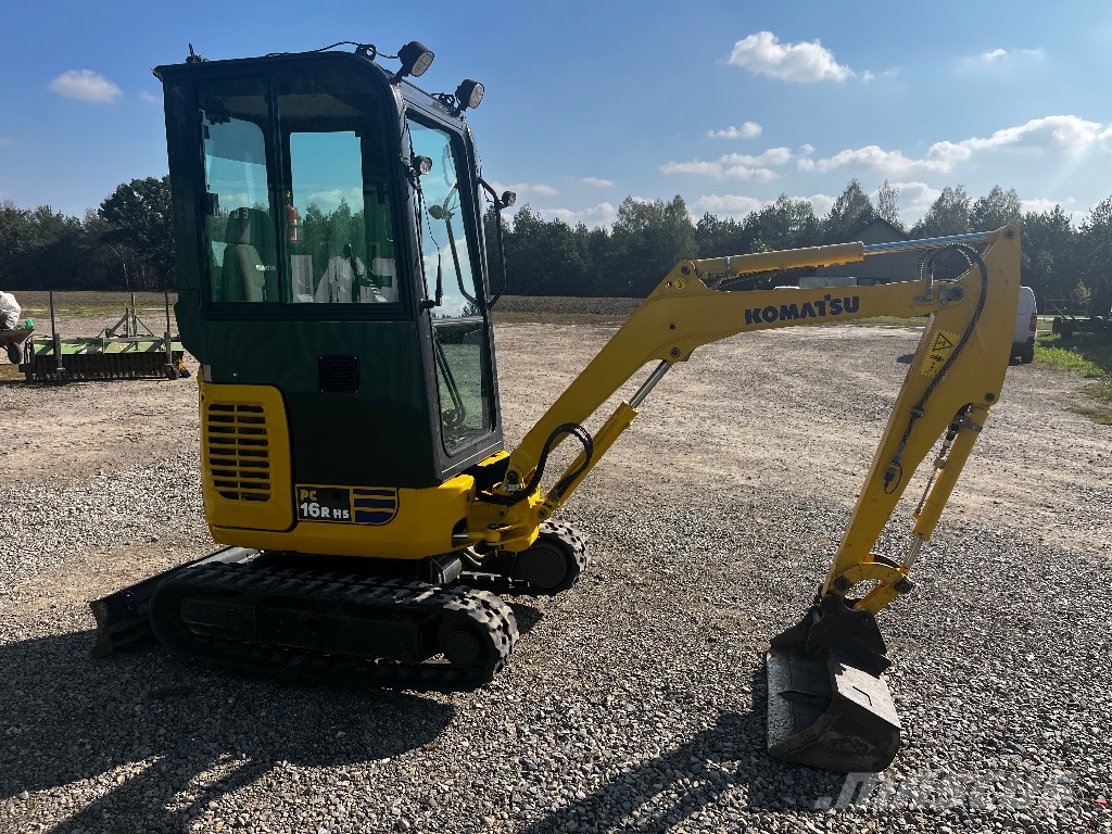 Komatsu PC 16 R-3HS Мини-экскаваторы