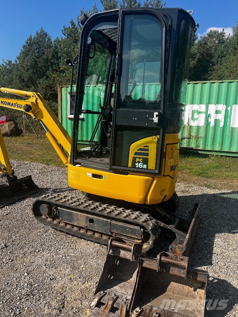 Komatsu PC 16 R-3HS Мини-экскаваторы