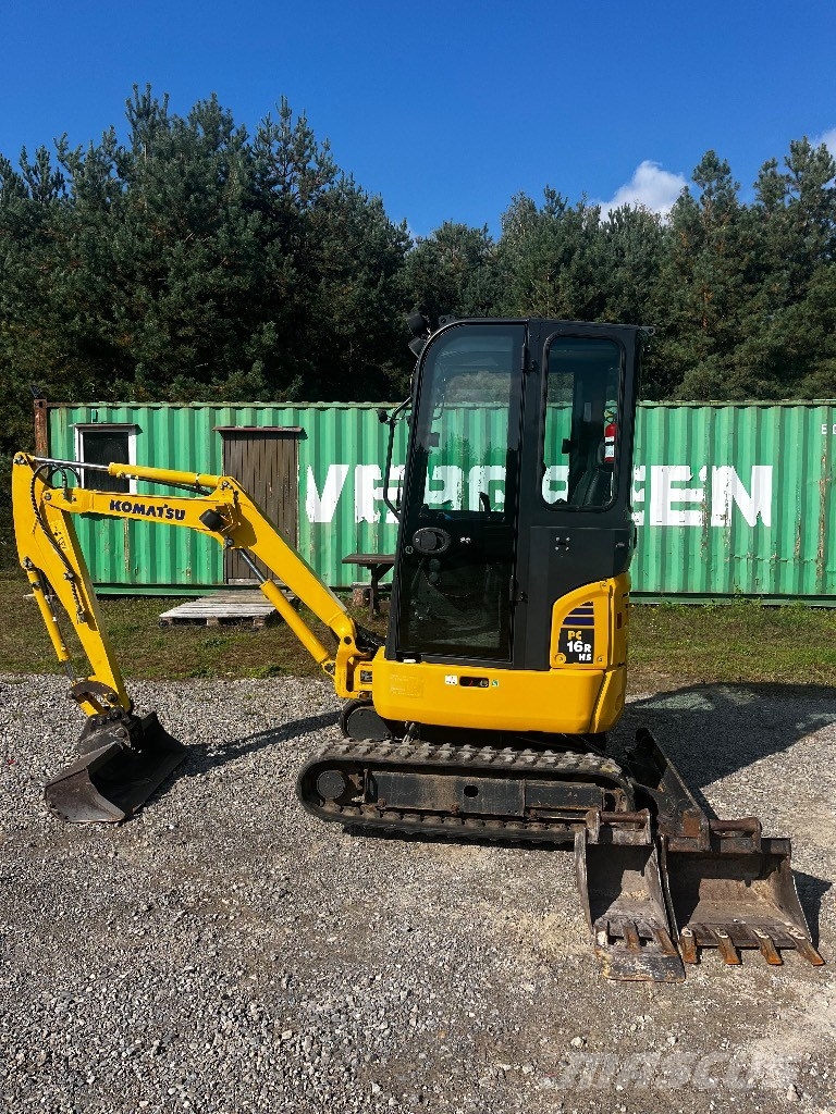 Komatsu PC 16 R-3HS Мини-экскаваторы