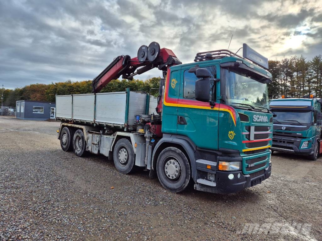 Scania G490 8x2/6 // HMF 2620 K-5 // Pendellad Camiones grúa