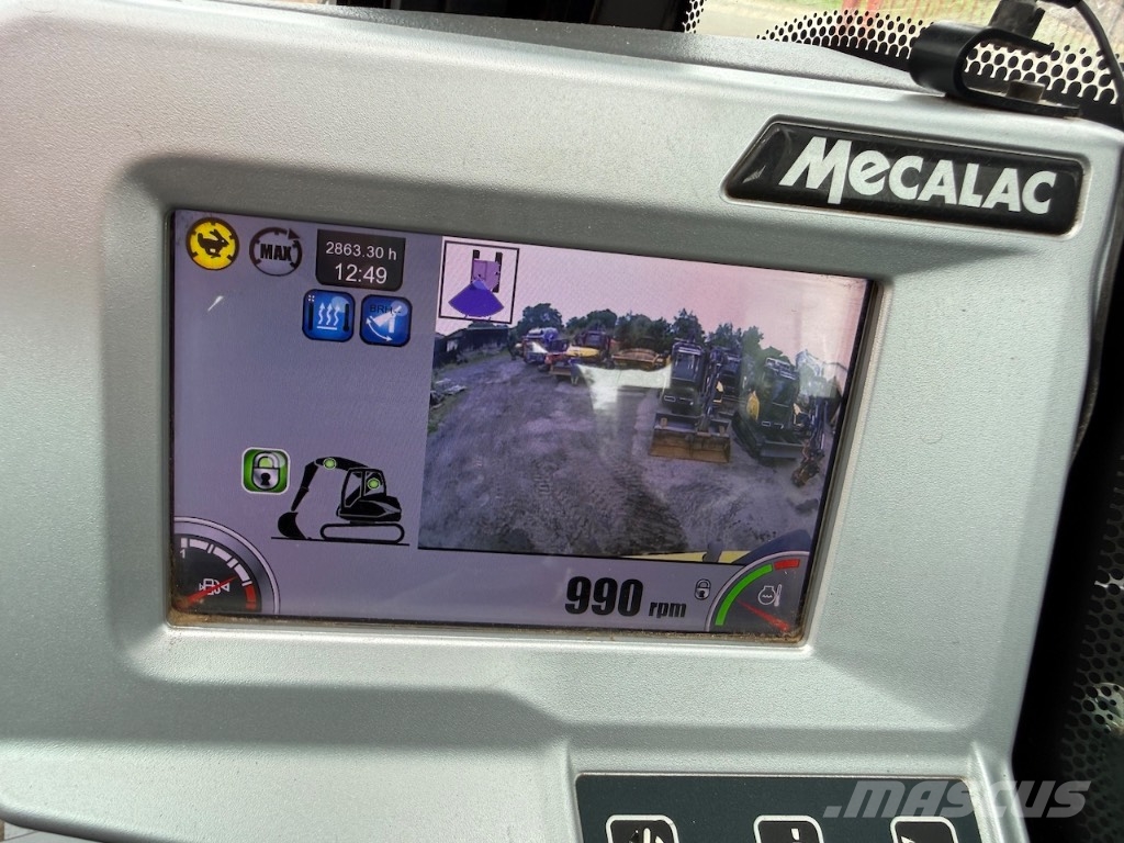 Mecalac 8 MCR Rupsgraafmachines