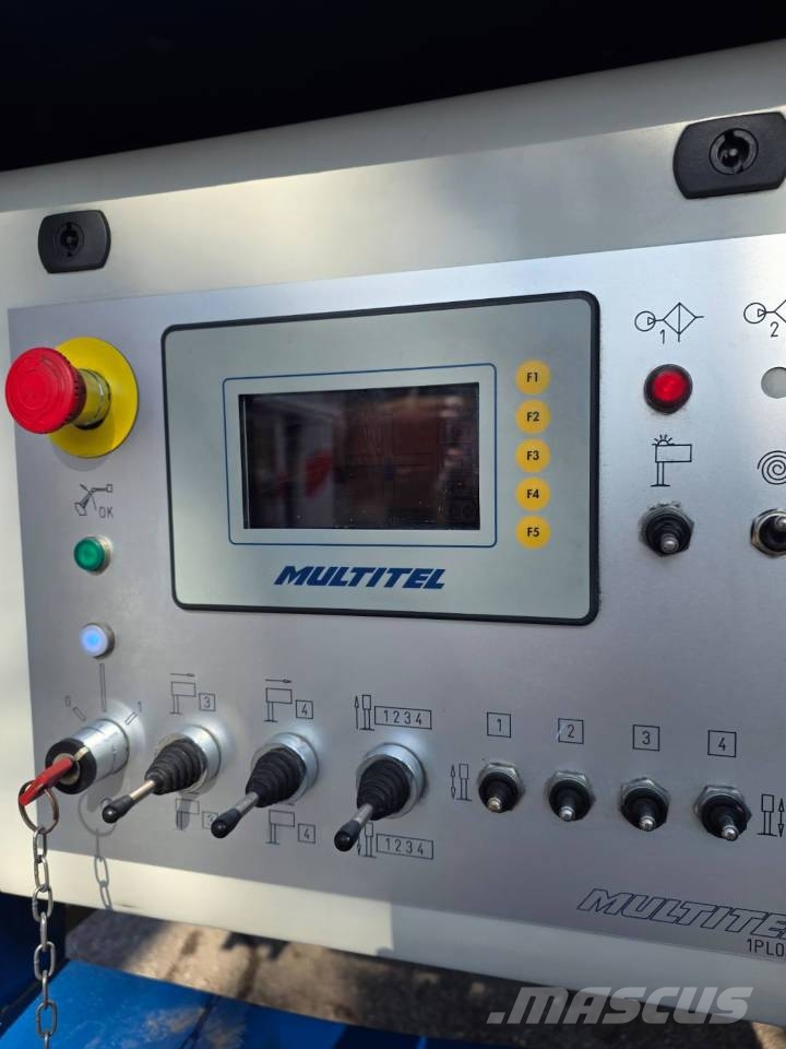 Multitel J335 ALU EX المنصات الهوائية المثبتة على شاحنة