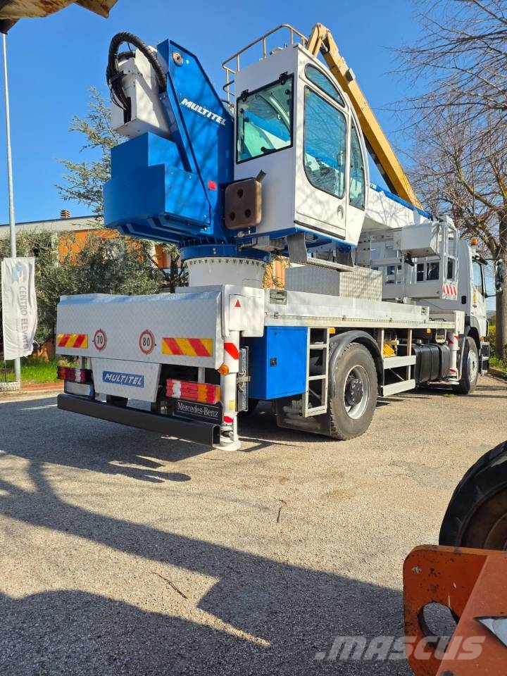 Multitel J335 ALU EX المنصات الهوائية المثبتة على شاحنة