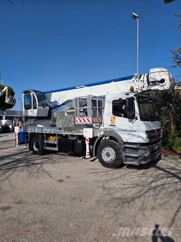 Multitel J335 ALU EX المنصات الهوائية المثبتة على شاحنة