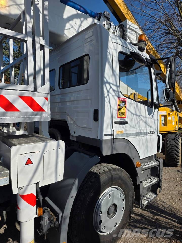 Multitel J335 ALU EX المنصات الهوائية المثبتة على شاحنة