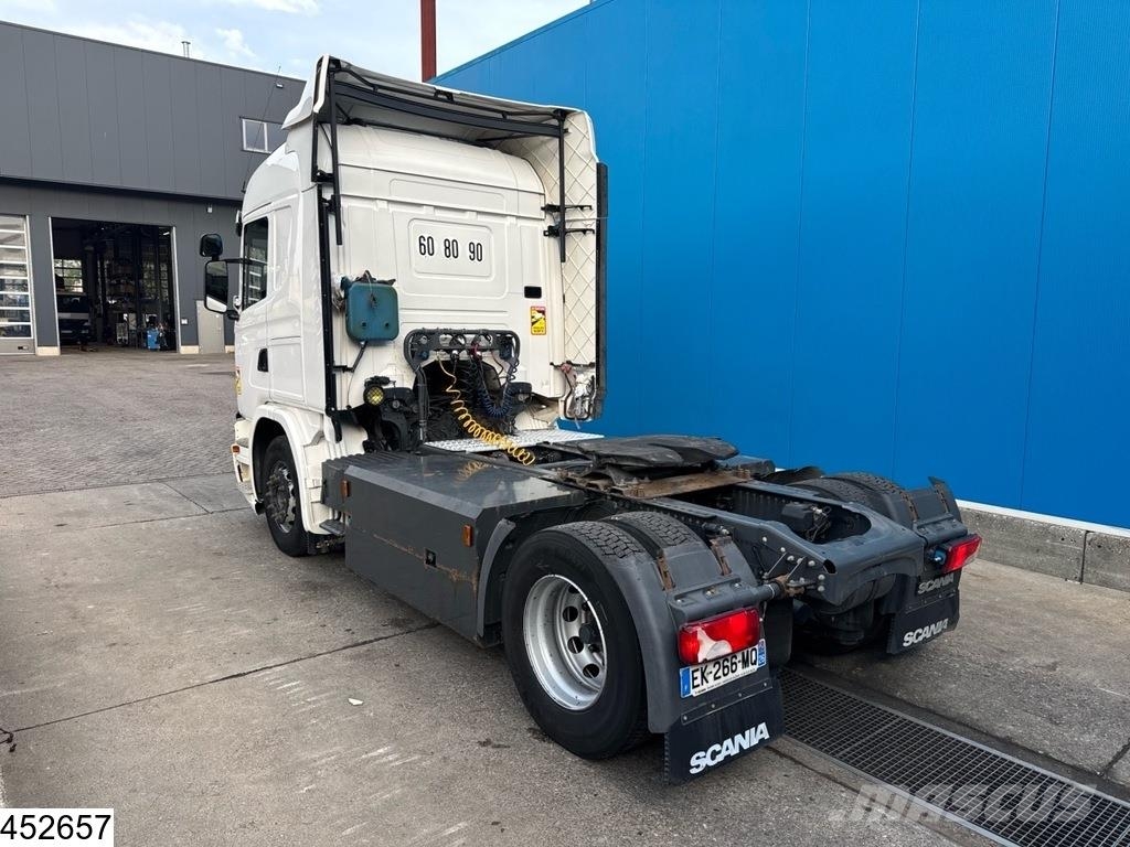 Scania G 340 EURO 6, Retarder, CNG, Manual transmission Trekkvogner