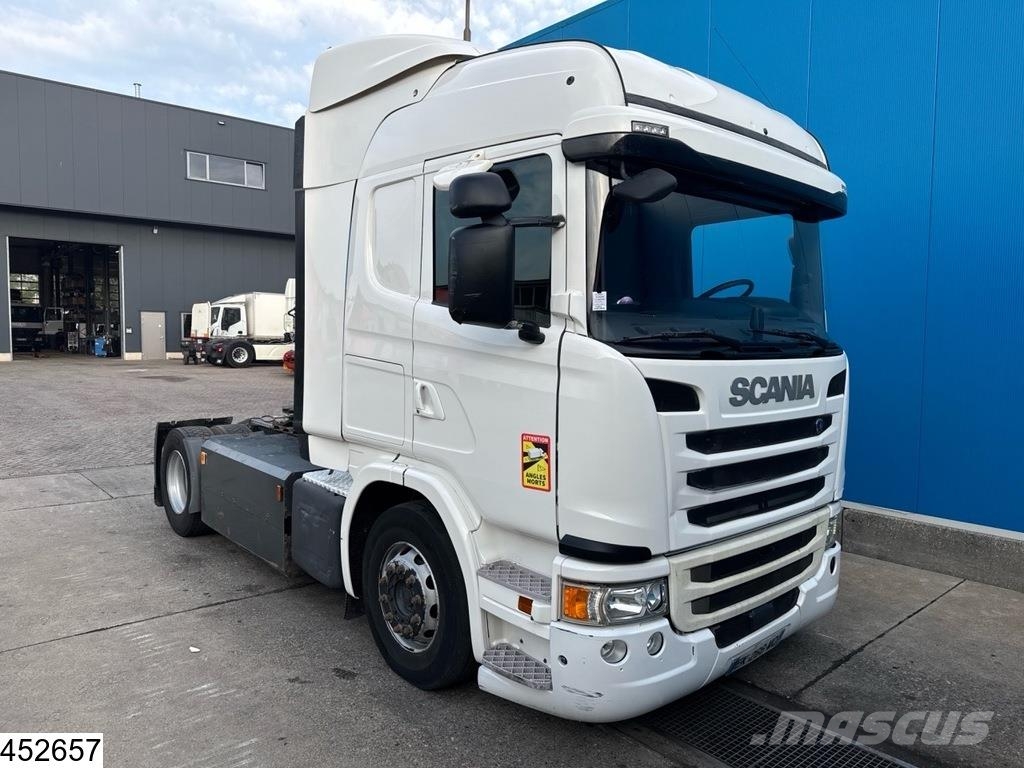 Scania G 340 EURO 6, Retarder, CNG, Manual transmission Trekkvogner