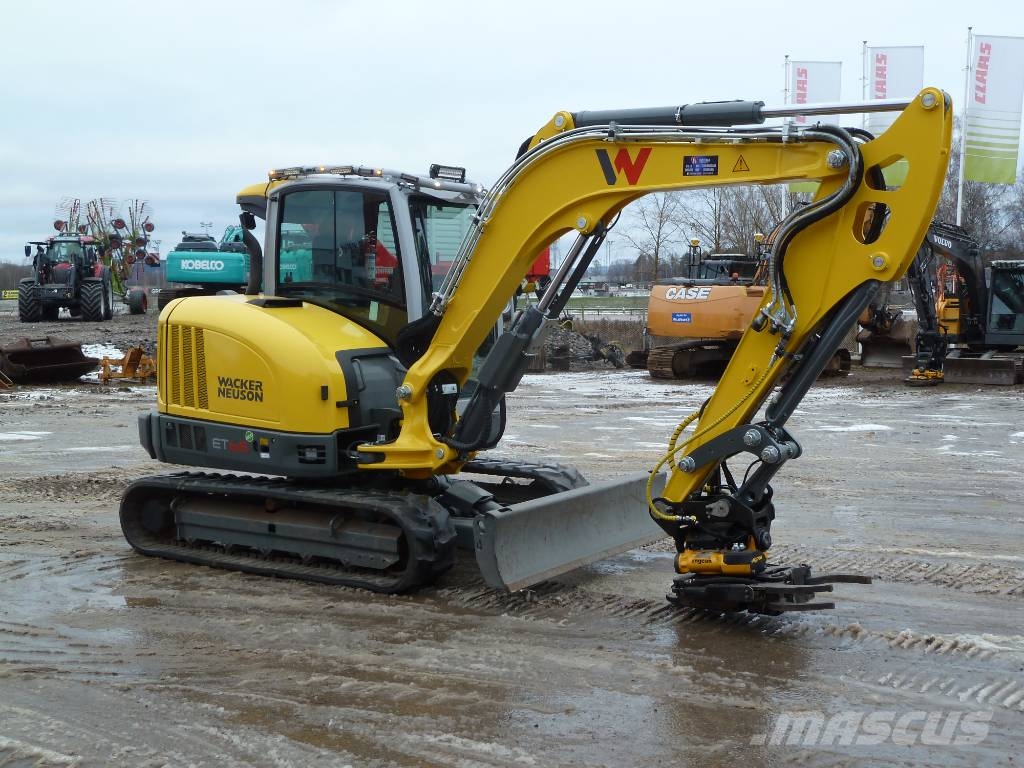 Wacker Neuson ET 65 / Demokörd 350 tim. Minibagger < 7t