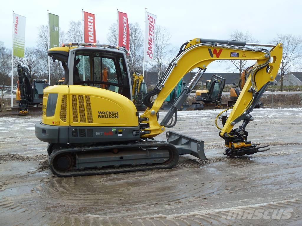 Wacker Neuson ET 65 / Demokörd 350 tim. Minibagger < 7t