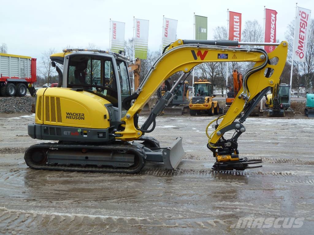Wacker Neuson ET 65 / Demokörd 350 tim. Minibagger < 7t